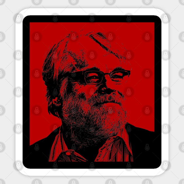 philip seymour hoffman Sticker by oryan80